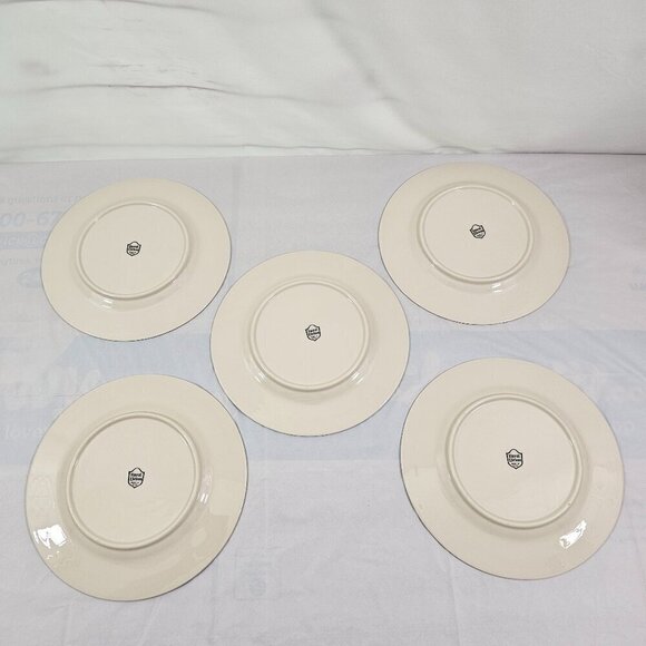 Royal Devon USA Simplicity Platinum 8 ¼” Salad Luncheon Plates – Set of 5 - Picture 11 of 16